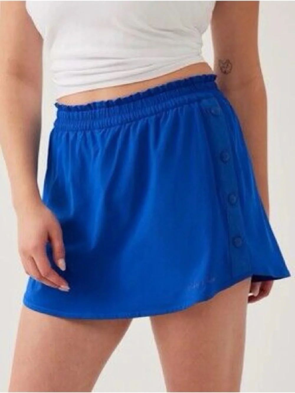Outdoor Voices Relay Snap 3” Skort Skirt Size Large 34078